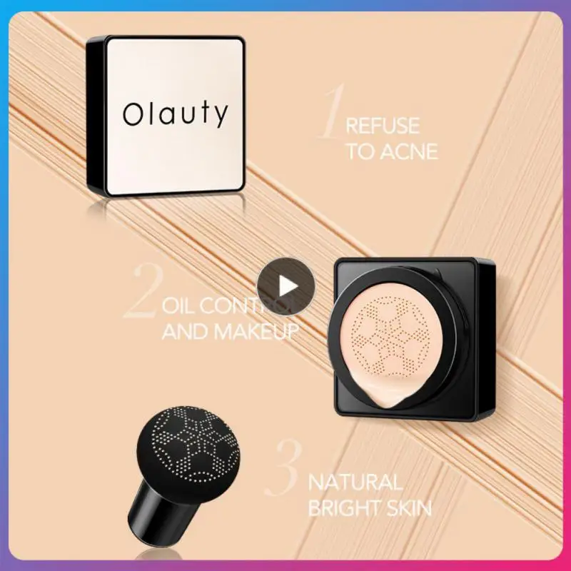 

Air Cushion CC Cream Moisturizing Liquid Foundation Full Coverage Concealer BB Cream Lasting Brighten Makeup Cosmetic With Puff