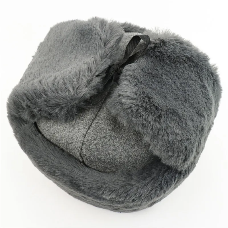 Советская шапка SMTP зимняя с надписью на русском языке