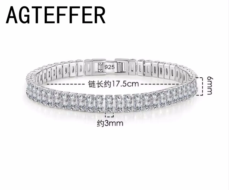 Браслет-манжета из муассанита