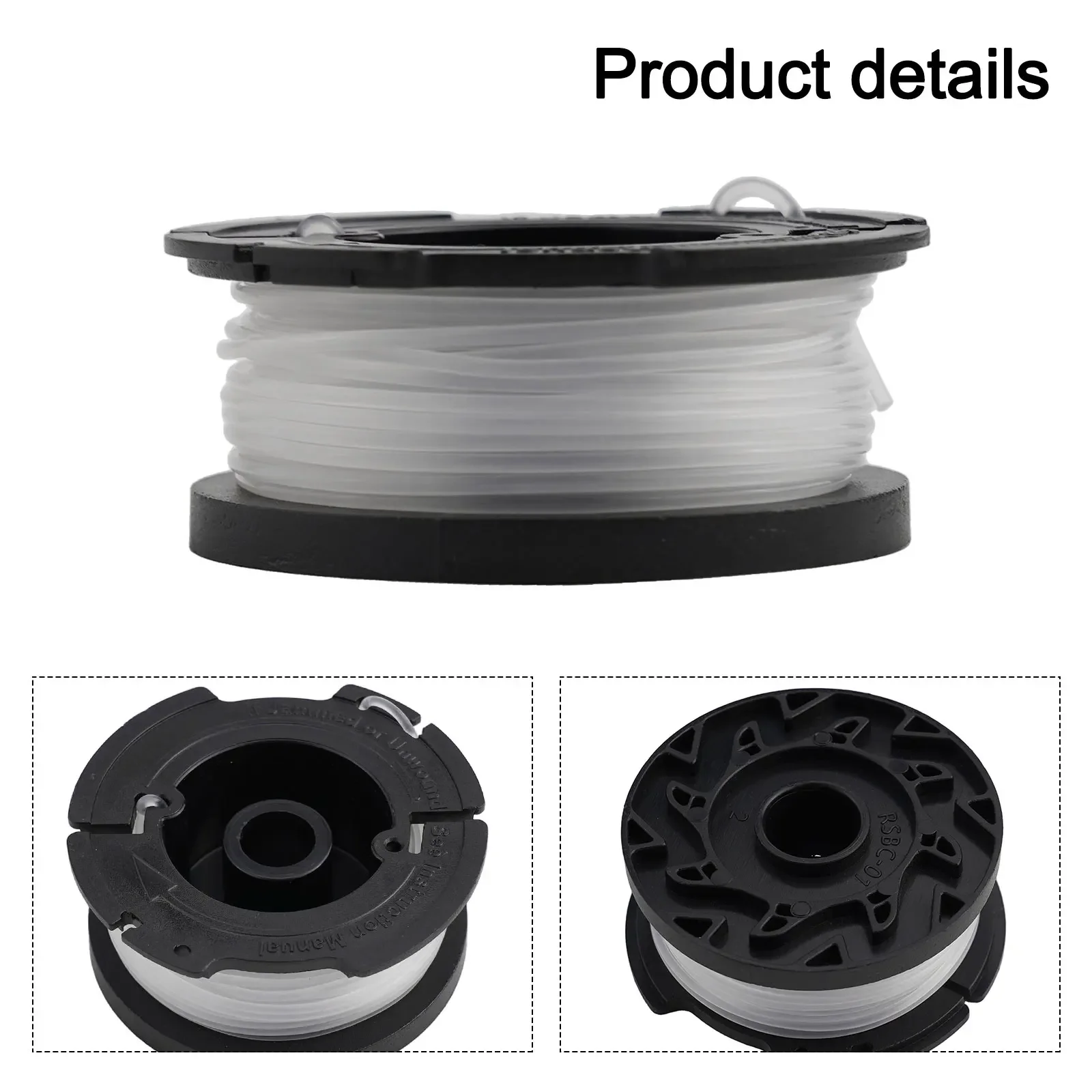 Катушка и леска для Black & Decker BESTA525 BESTA528 BESTA530 BESTE630 BD032 Awn Косилка Триммер Котушки