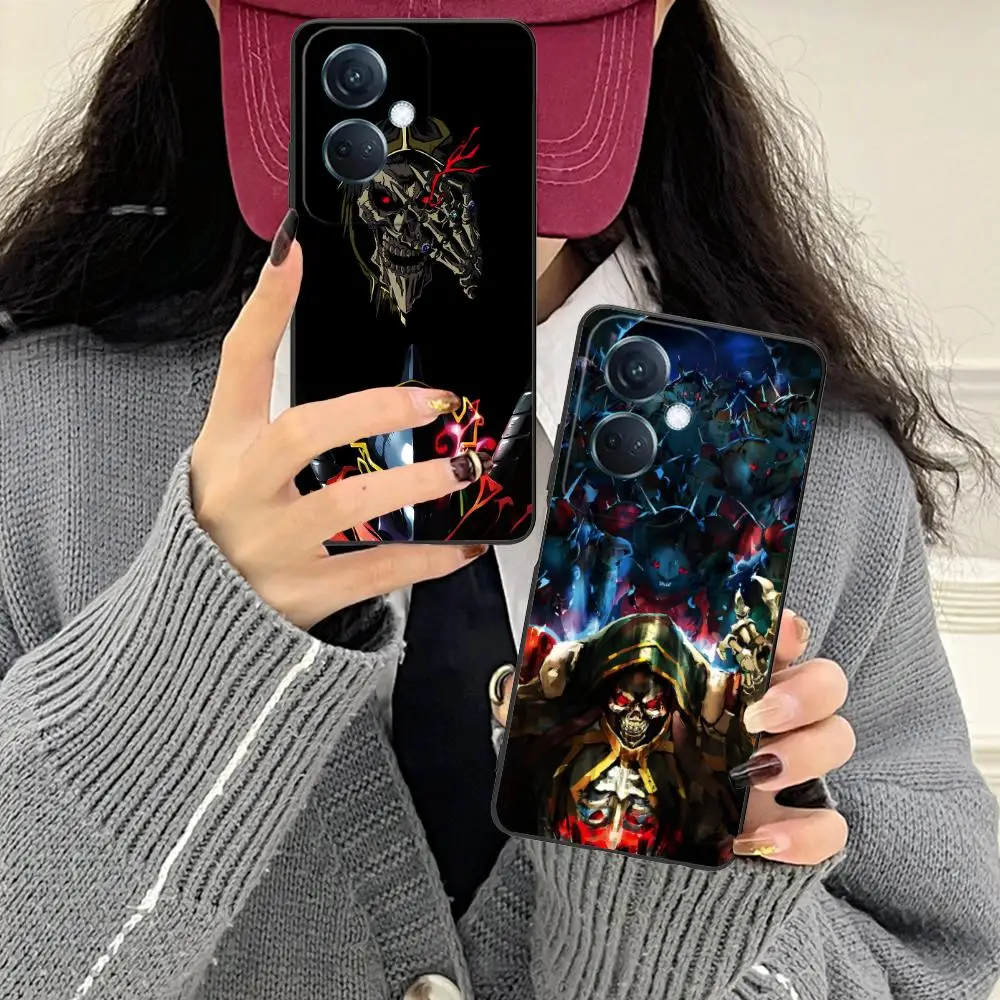 Фото Чехол для телефона Overlord Ainz ooal Gown для OPPO Reno 14 13 12 11 10 9 8 7 6 5 F T Pro 5G, мягкий противоударный чехол из ТПУ №2
