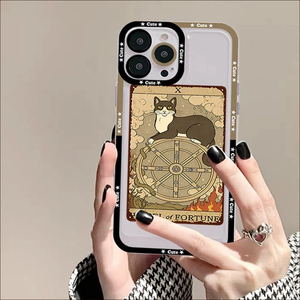 Чехол для телефона Witches Moon Tarot Mystery Totem Cat Redmi 7 8 9 A Note 5 10 11 Pro Max 4G 5G Funfas
