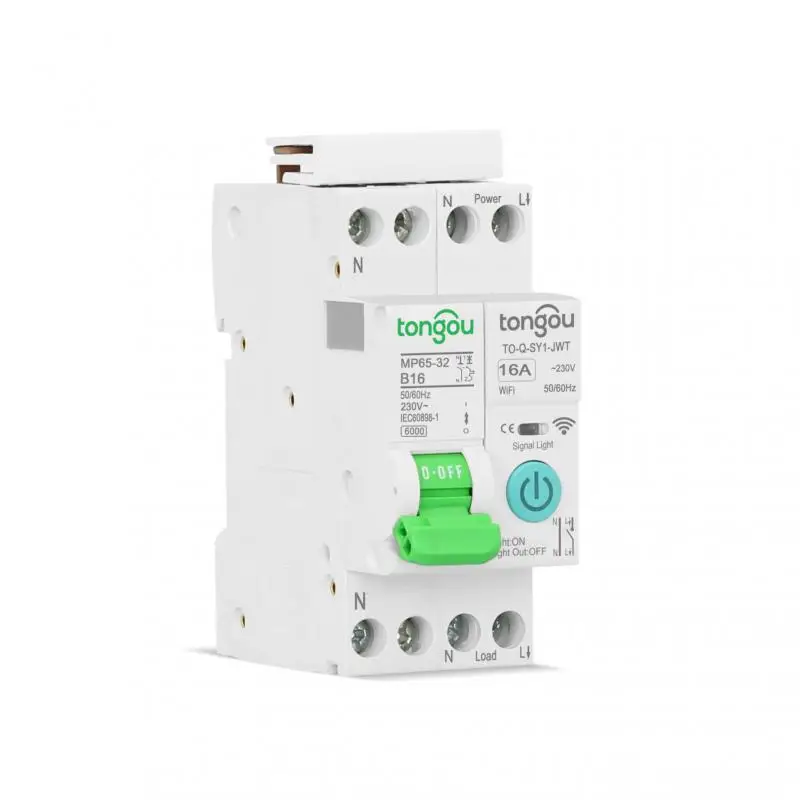 

Timing Tuya Wifi Smart Circuit Breaker Portable Wi-fi 2.4ghz Smart Home Alexa Google Home Wireless Remote Control Switch By App