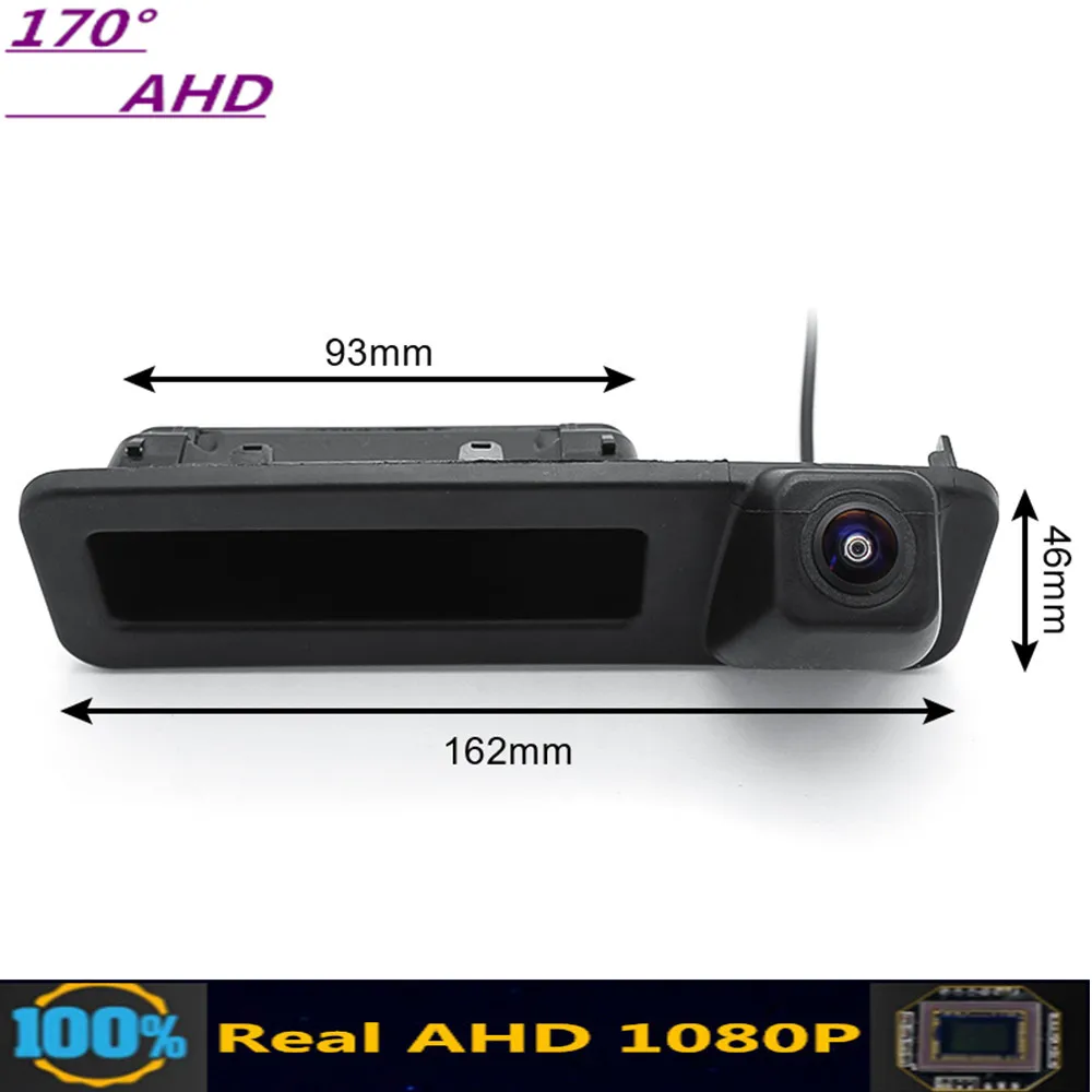 

170° AHD 1080P Trunk handle Vehicle Rear View Camera For BMW X1 X3 X4 X5 F30 F31 F34 F07 F10 F11 F25 F26 E84 Car Parking Monitor