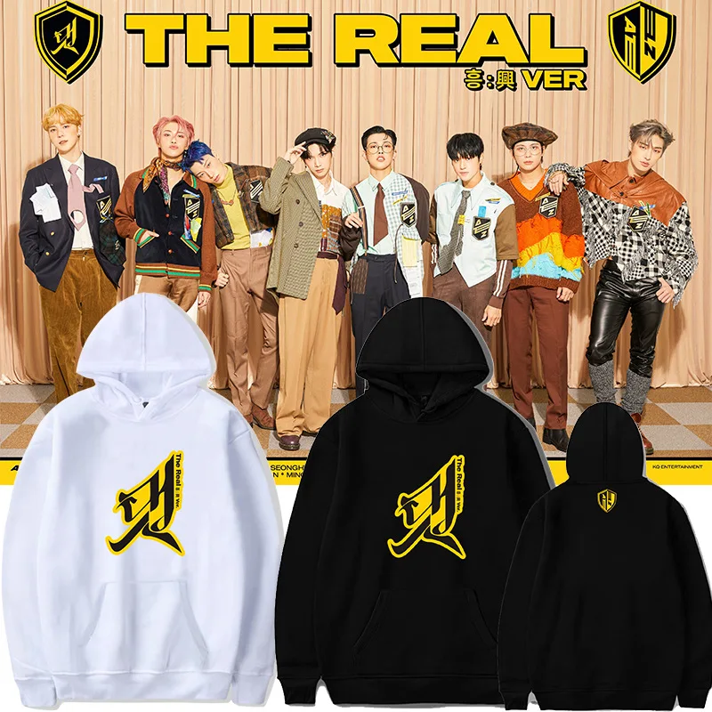 

ATEEZ Hoodies Sweatshirt Streetwear for ATINY Hongjoong Seonghwa Yunho Yeosang Mingi Sudadera ZERO : FEVER EPILOGUE