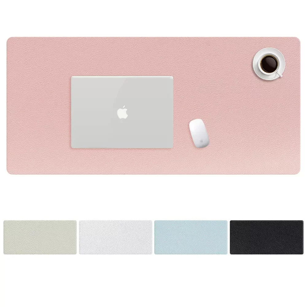 

Double Sides Mouse Pad Computer Gaming Mousepad Teclado Gamer Portable Mousepad Laptop Pad PU Leather Desk Pad Mouse Mat 90x40cm