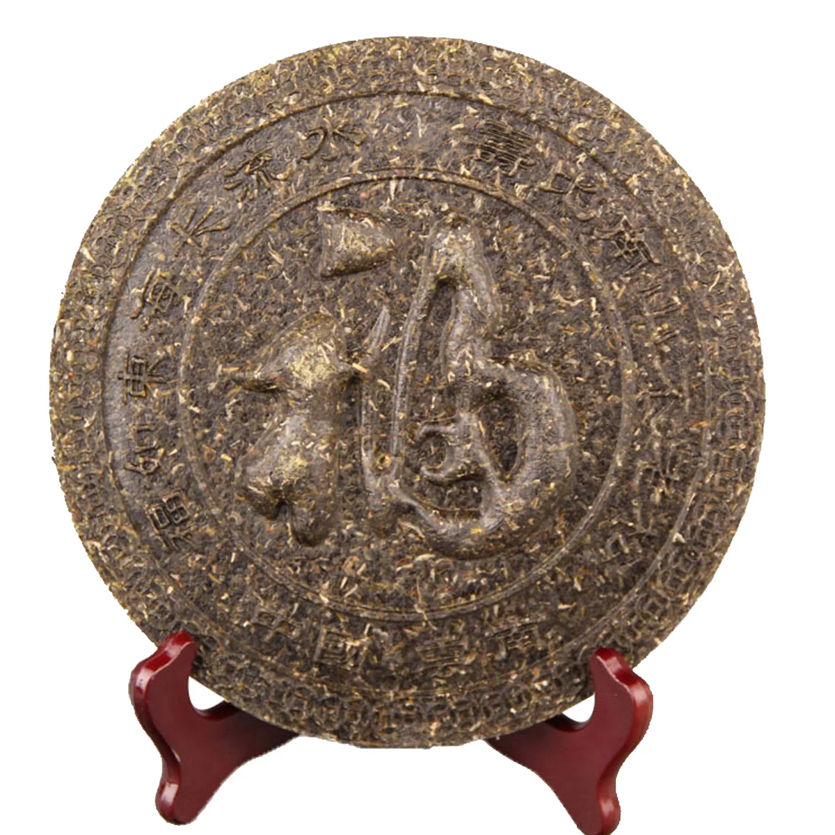 

Chinese Puer Tea 400g Raw Puer Green Tea Craft Decoration Old Pu-erh Old Trees Pu erh Health Care Pu er Healthy
