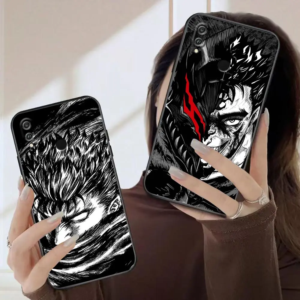 

Case For HUAWEI Honor 9X 9 9I 8 8X 8C Max 7 6 6C 6X 5A 50 20 10 10I NOTE 10 Lite PLAY Pro Case Japanese Anime Guts Berserk Manga