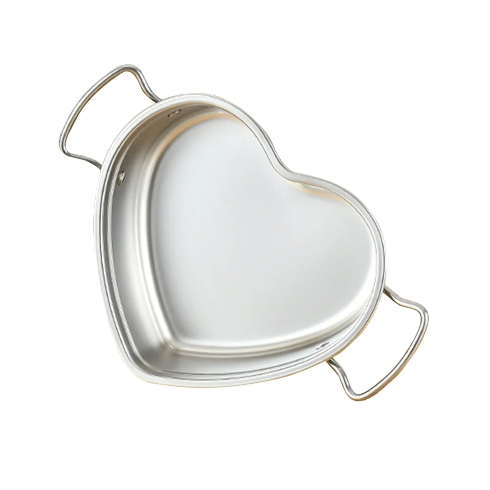

Pot Soup Pan Stainless Pasta Steel Cooking Warmer Koreancooker Ramyun Noodle Ramen Bowl Replacement Kitchen Heart Shaped