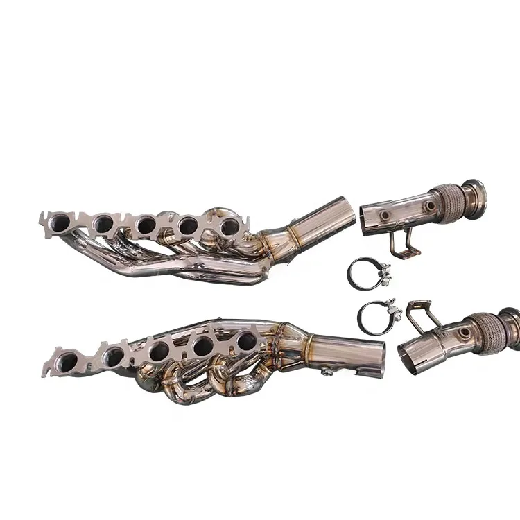 Коллекторы выпускного коллектора Xinaote для Audi R8 V10 5.2L 2010-2020 Lamborghini Gallardo LP Huracan LP580 LP610