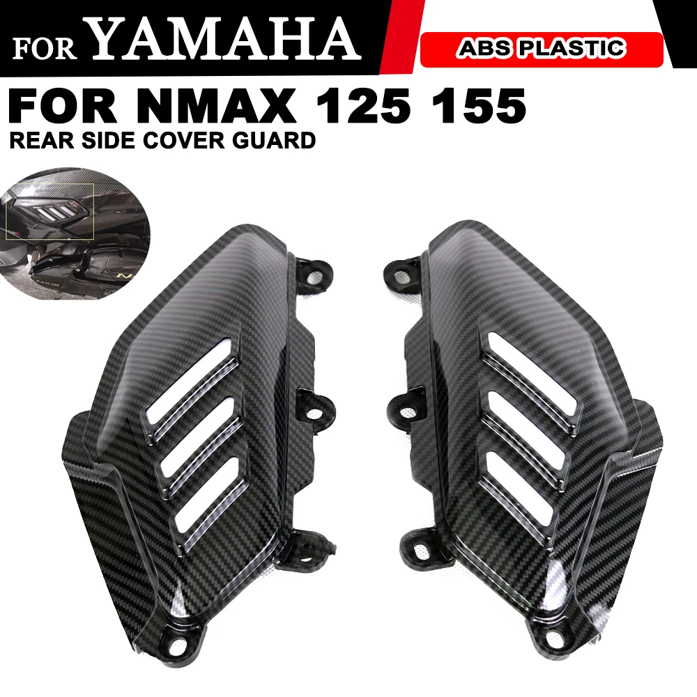 

Motorcycle Accessories NMAX155 LED Carbon Fiber Pattern Side Cover Protective Cover For Yamaha Nmax 155 Nmax 125 2016-2019