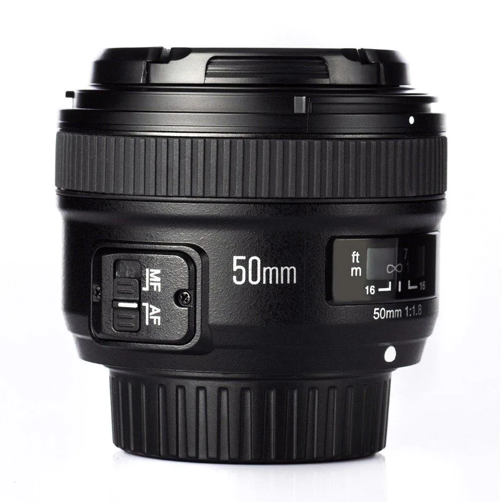 Для объектива YONGNUO YN 50 мм f/1 8 AF линзы с автофокусом и апертурой для цифровых