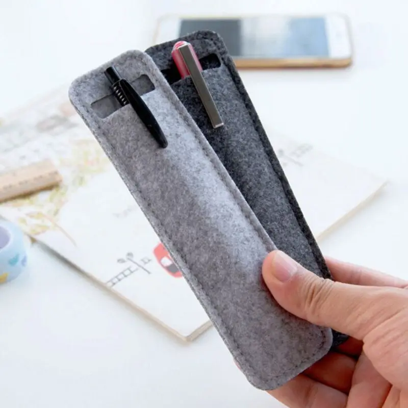 

Pen Pencil for CASE Bag Holder Protective Pouch Felt Storage Bags Gift Stationar