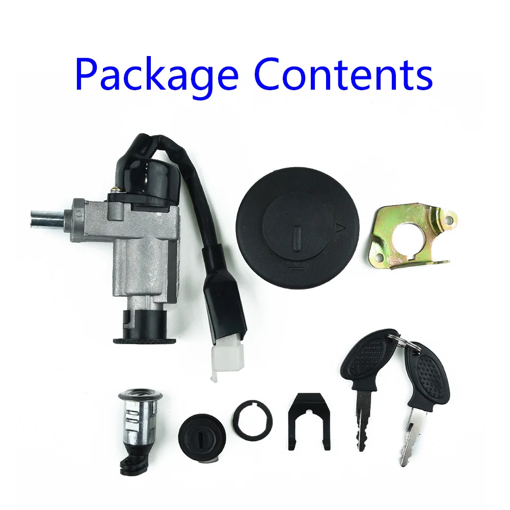 

1set Motorcycle Ignition Switch Lock Kit For GY6 50cc GY6 150cc 139QMB 1P39QMB Scooter Parts Ignition Switch Lock Accessories