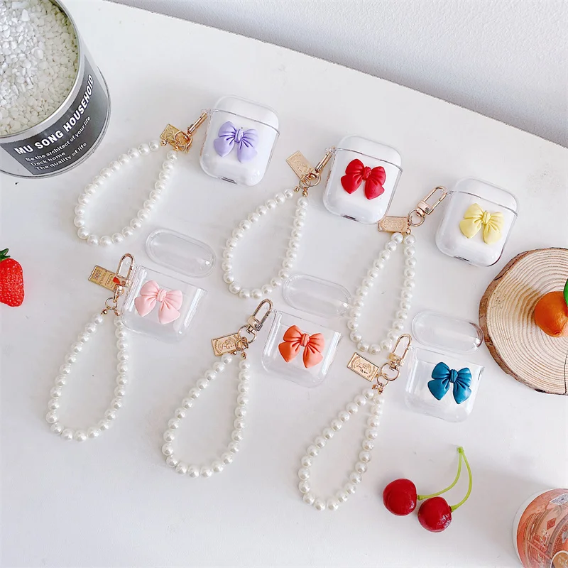 

Модный защитный чехол для Airpods 3, чехол для наушников AirPods Pro, аксессуары для Airpods 2, футляр для девушек, брелок для ключей