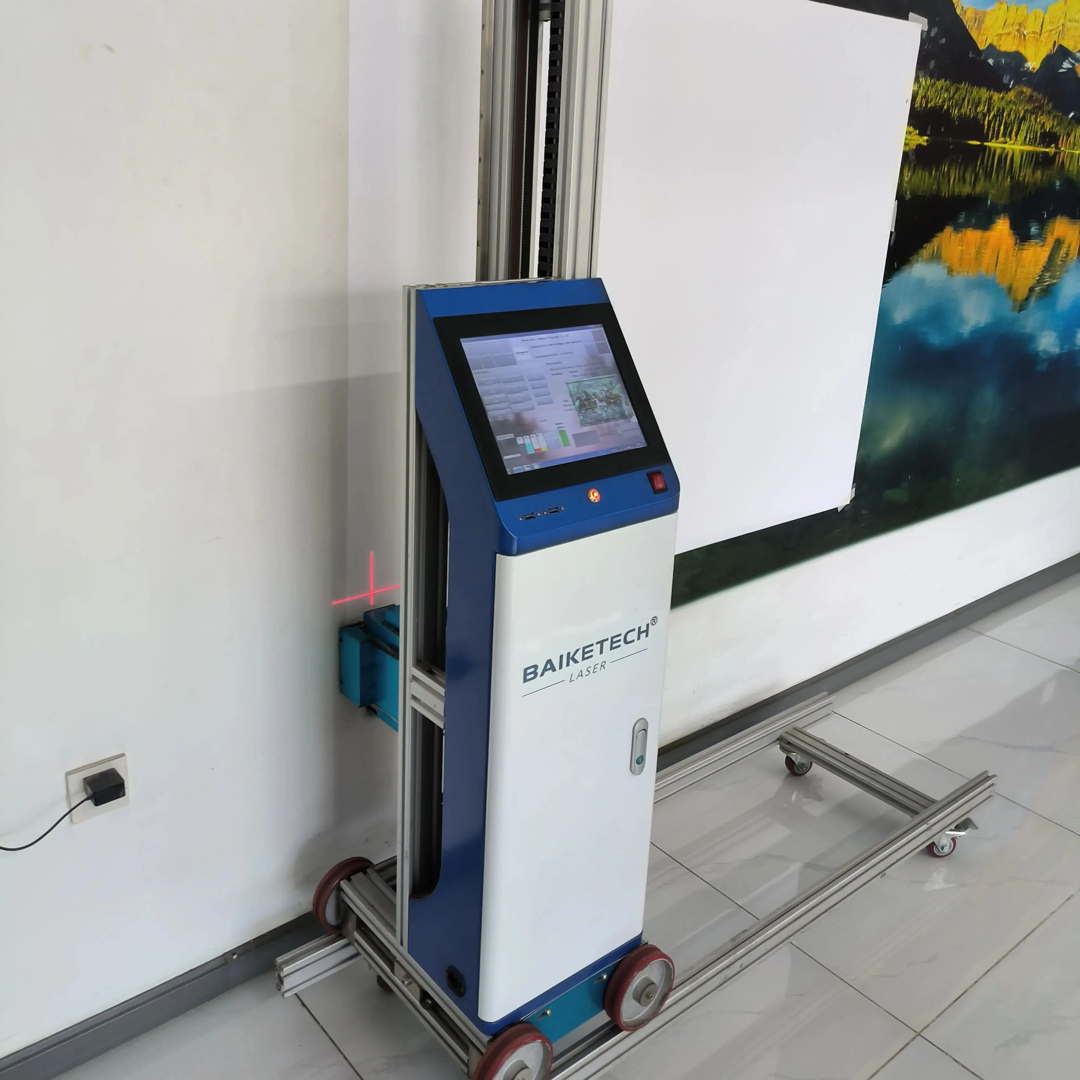 Фото Настенный струйный принтер BK-GW16 AI Smart - Автоматическая машина для крупномасштабной печати на стенах для фресок и декора №1