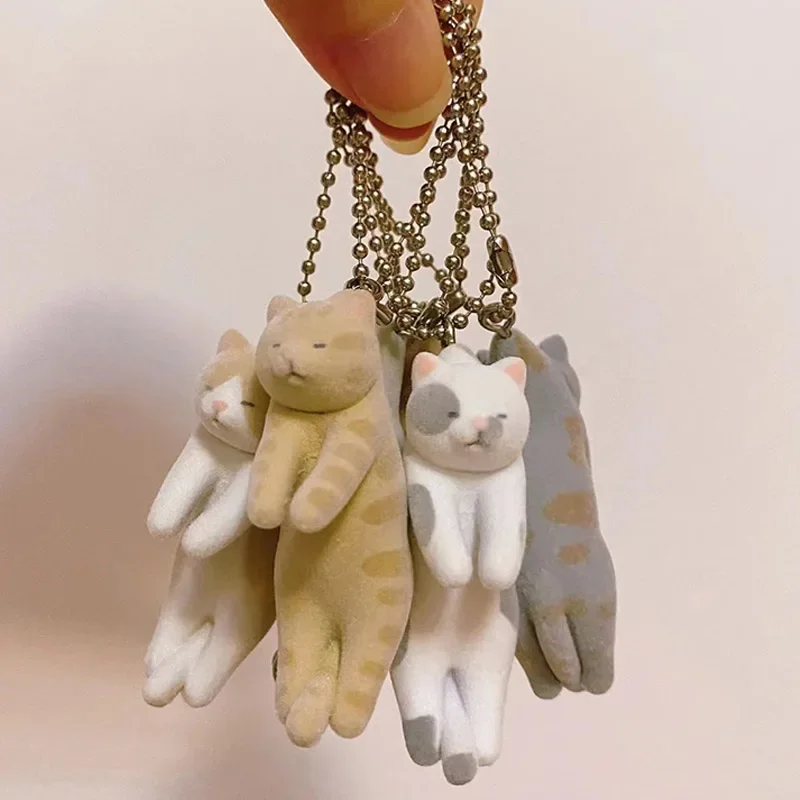 Японская Подлинная Капсульная игрушка QUALIA Gashapon кавайная флокирующая подвесная