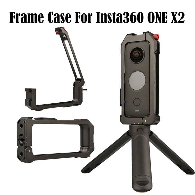 

Защитный чехол Insta360 ONE X2, держатель для экшн-камеры с магнитным креплением для холодного башмака, аксессуары для Insta360 ONE X2