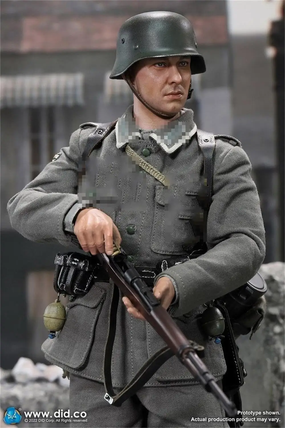 

1/6 DID D80157 WWII Series Our Fathers Frederick Brother Army Military Battle Uniform Dress with Medals For 12" Male Action Doll