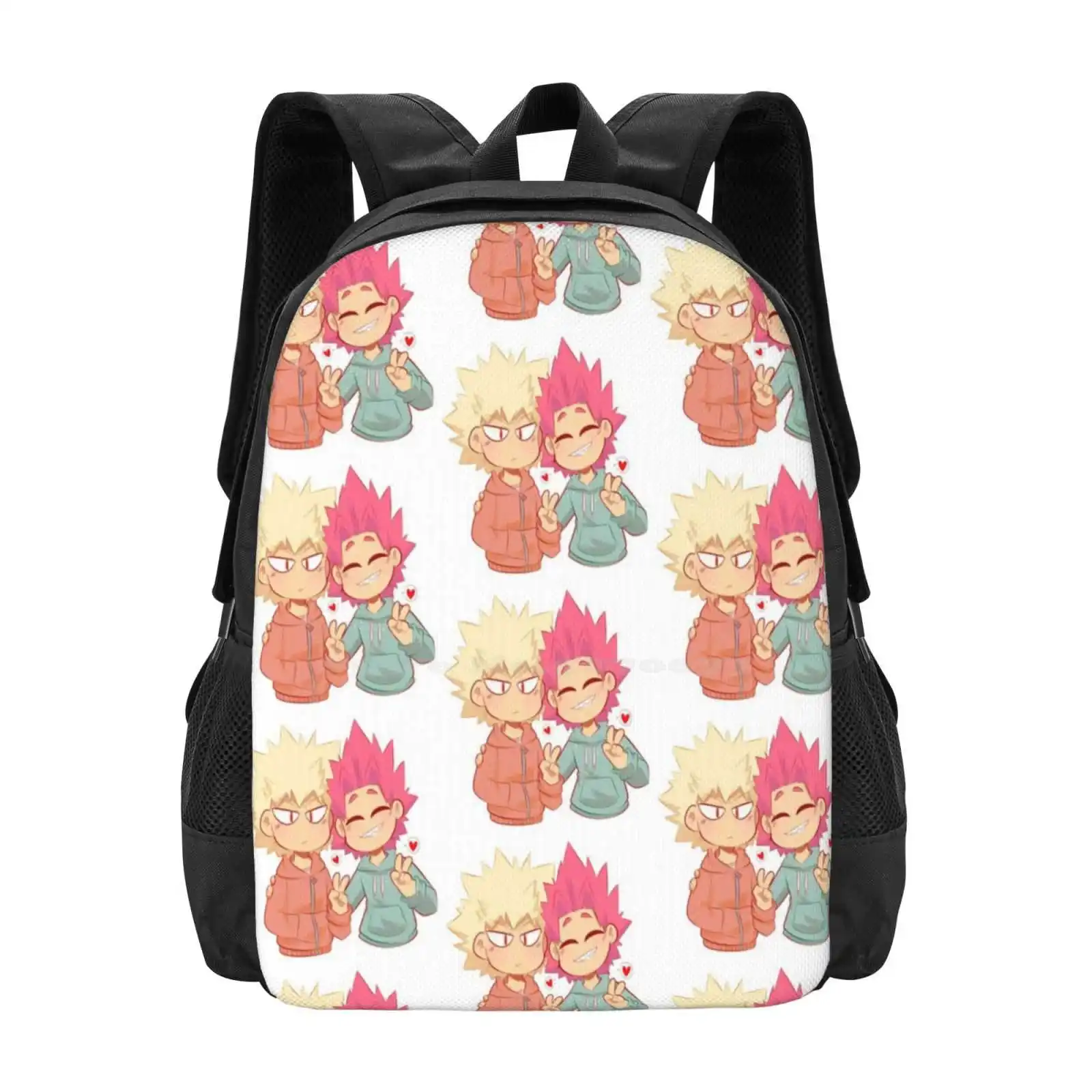 

Kiribaku New Arrivals Unisex Bags Student Bag Backpack Bnha Boku No Hero Academia Mha Bakugou Katsuki Kirishima Ejirio Kiribaku