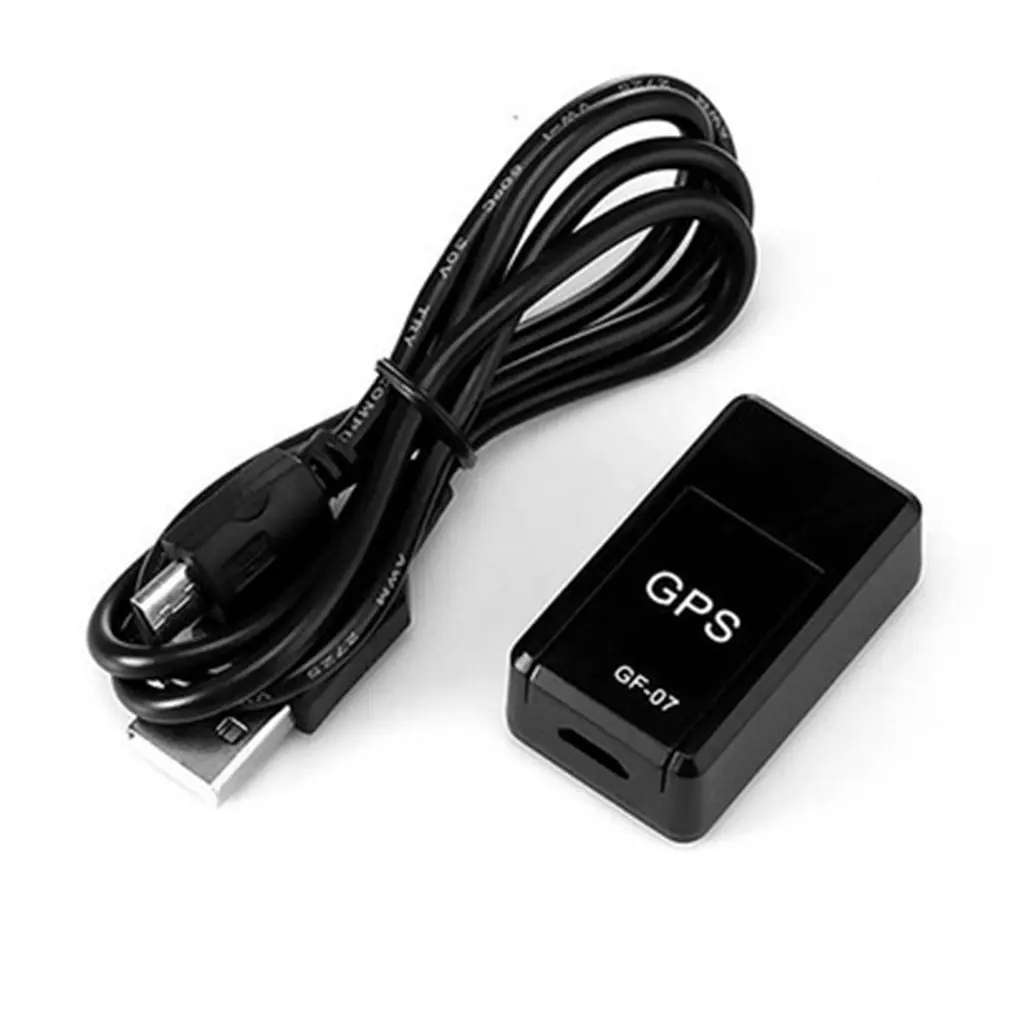 

GF-07 Magnetic Car Tracker GPS Positioner Real Time Tracking Magnet Adsorption Mini Locator SIM Inserts Message Pets Anti-lost