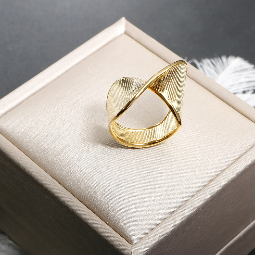 ZMfashion полосатое кольцо из нержавеющей стали для мужчин и женщин нишевые