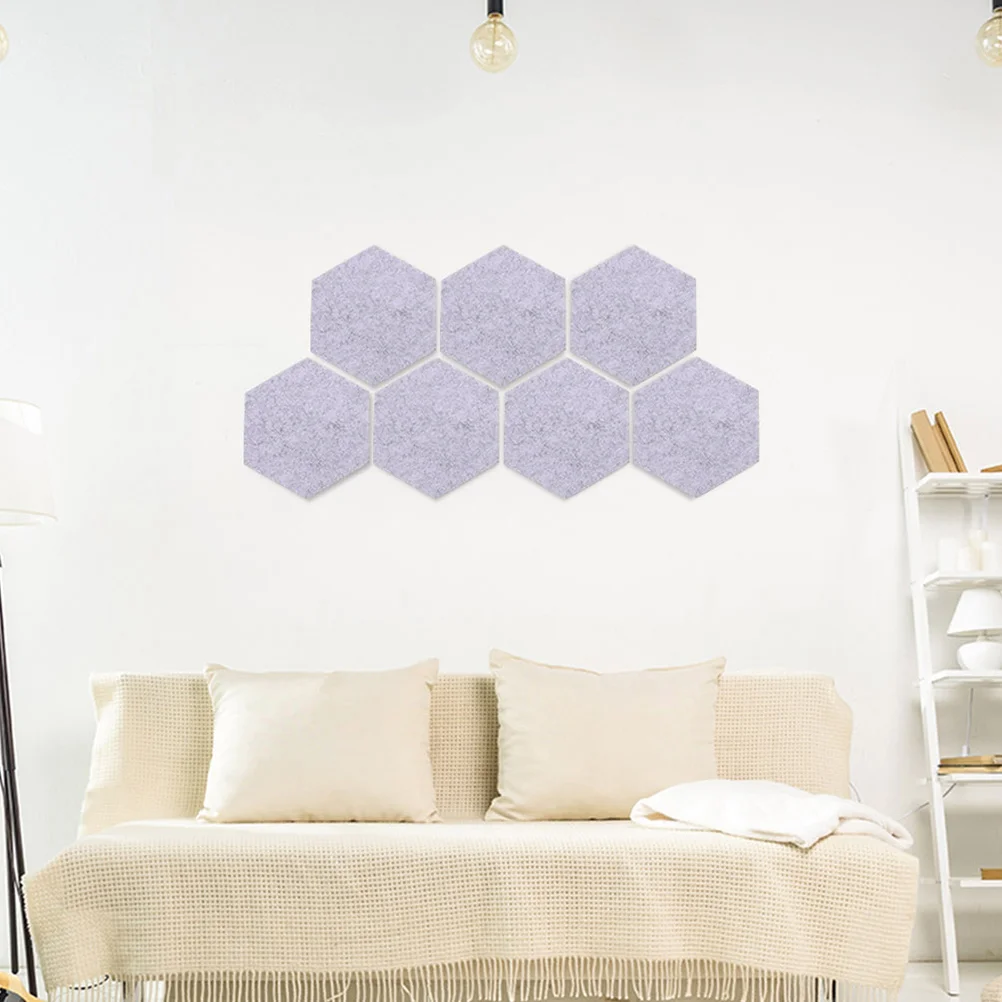 

10 Pcs Felt Backdrop Wall Sticker Office Decor Bulletin Board Memorandum Notice Announcement Message Decorative Classroom