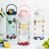 1 8l sport wattle bottle red large capacity water cup new summer belly cup student creative cup ins wind sports big kettle