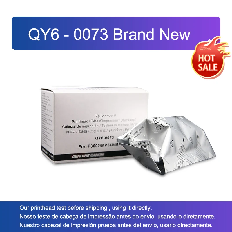 QY6 0073 Print Head New Original For Canon IP3600 IP3680 MG5180 MP540 MP545 MP550 MP558 MP568 MP620 MX868 MX878 MX876 Print Head images - 6