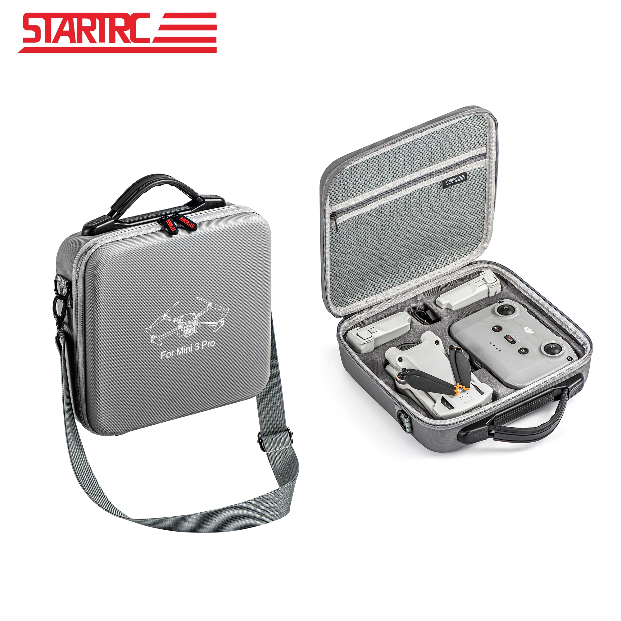 DJI Mini 3 PRO Shoulder Bag PU Handbag Portable Carrying Case Waterproof Box Mini 3 Pro Drone Accessories Storage Bag