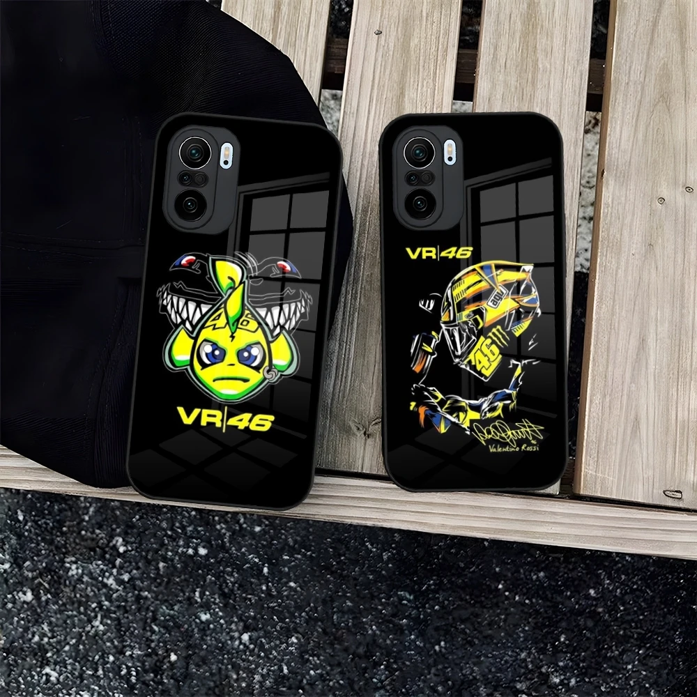 Чехол для телефона Moto Gp R-Rossi Cool 46 чехол из закаленного стекла Redmi 12c 13c 12 13 Note Pro Plus 11