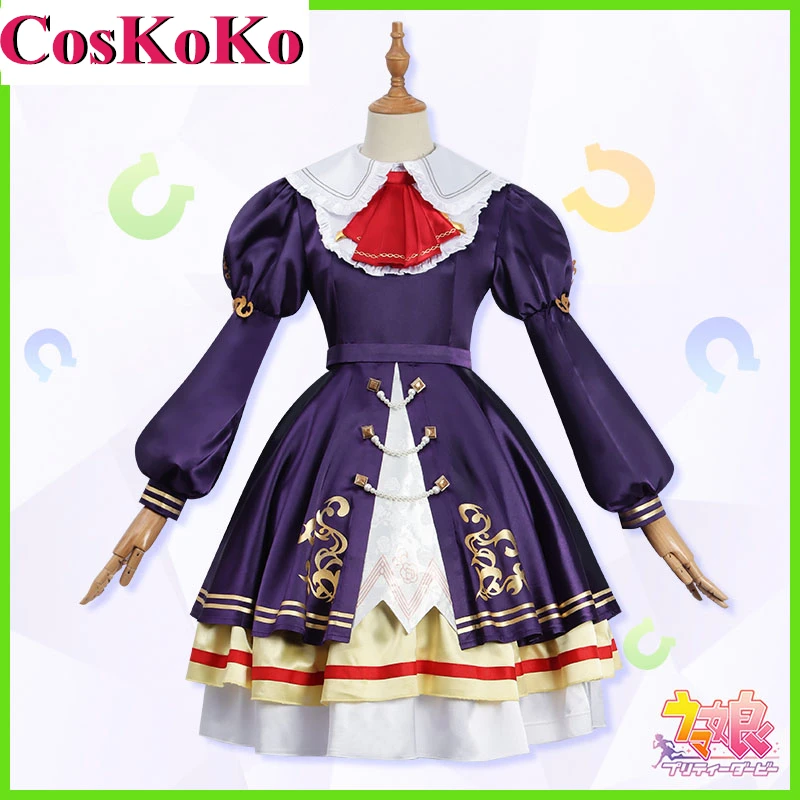

CosKoKo Daiichi Ruby Cosplay Anime Game Umamusume: Pretty Derby Costume Lovely Dress Halloween Carnival Party Role Play Clothing