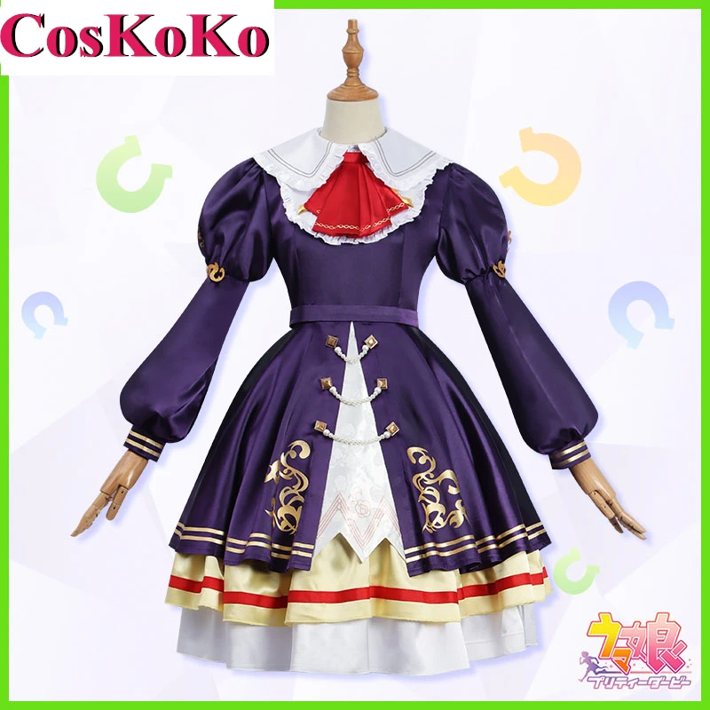 

CosKoKo Daiichi Ruby Косплей Аниме игра Umamusume: симпатичный костюм Дерби милое платье на Хэллоуин Карнавал женский
