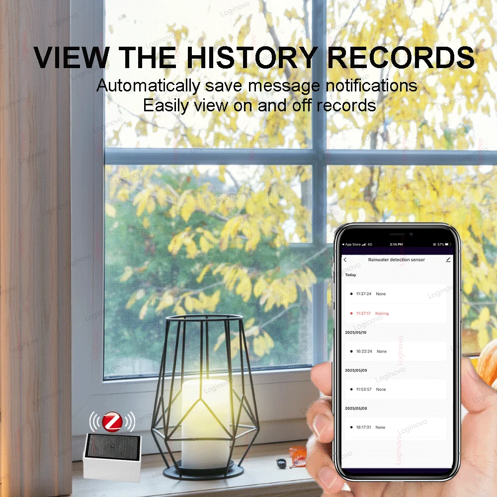 Фото Zigbee датчик обнаружения капель дождя детектор яркости света IPX4 наружное водонепроницаемое обнаружение дождевой воды для домашней автоматизации Tuya №5