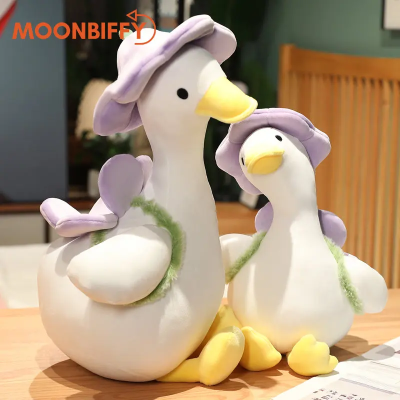 

Simulation Duck Doll Funny Flower Duck Plush Toys Stuffed Animal Plush Toy Room Decoration Doll for Kids Birthday Gifts