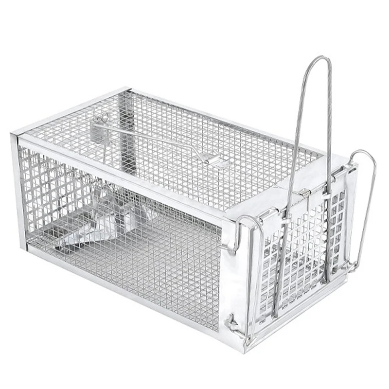 

1 Piece Bait Snap Rodent Catcher Foldable Reusable Mice Mousetrap Hunt Weasel Wild Rat Cage