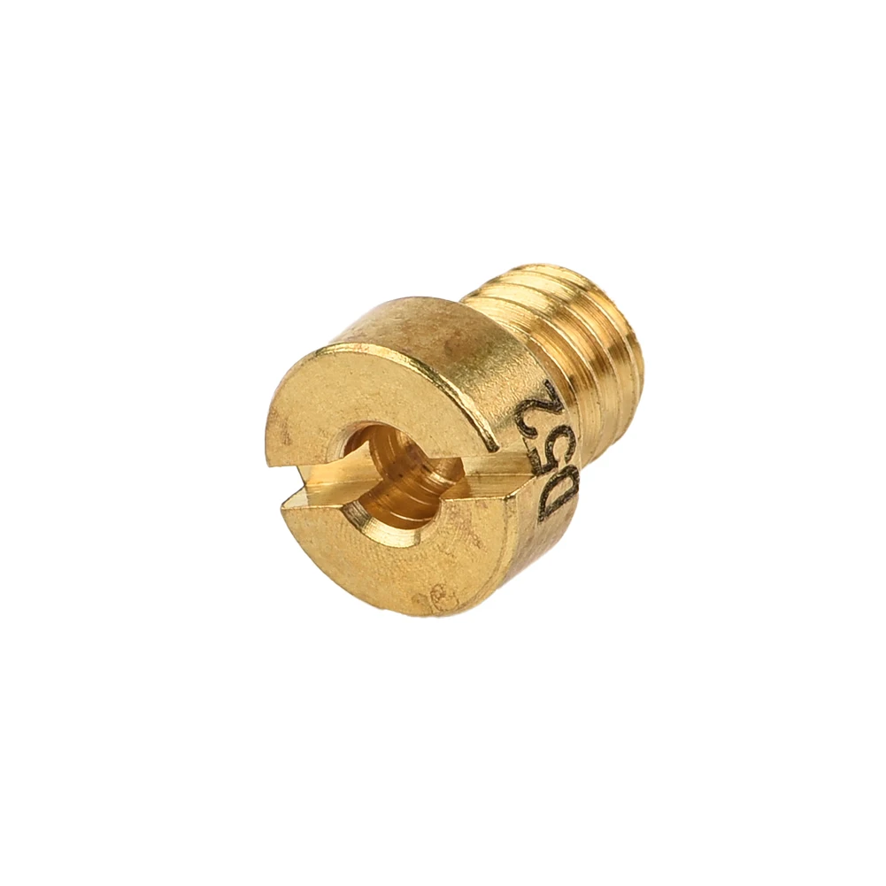 

10pcs Carburetor Nozzle Set For DELLORTO M5 5mm M6 6mm 50-72 Nozzle Set Thread Main Jets Main Motoforce Carburetor Nozzle Jets