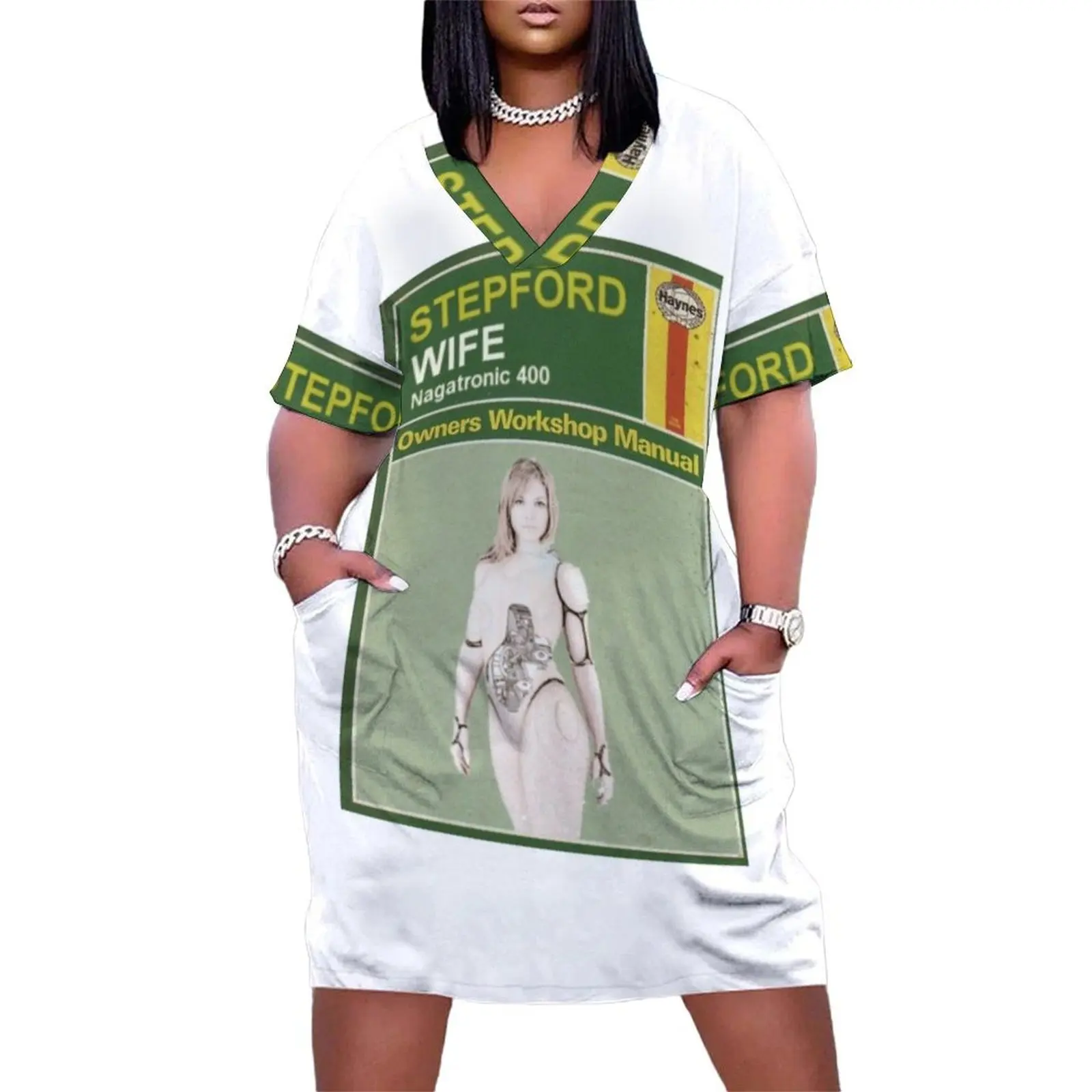 Stepford Wives - Haynes Ручное свободное платье с карманами женское летнее эстетичное