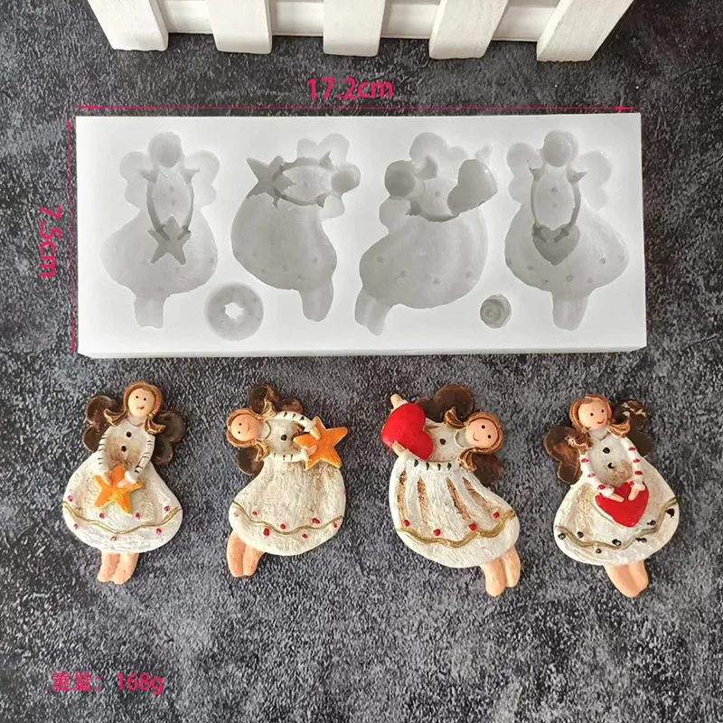 

Мироси Diy силиконовые формы Рождественская елка снеговик носки подарок украшение торта эпоксидная силиконовая форма для шоколада рождественские украшения