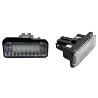 2 pcs for mercedes w211 w203 w219 r171 5d car led number license plate lights lamp auto accessories replacement