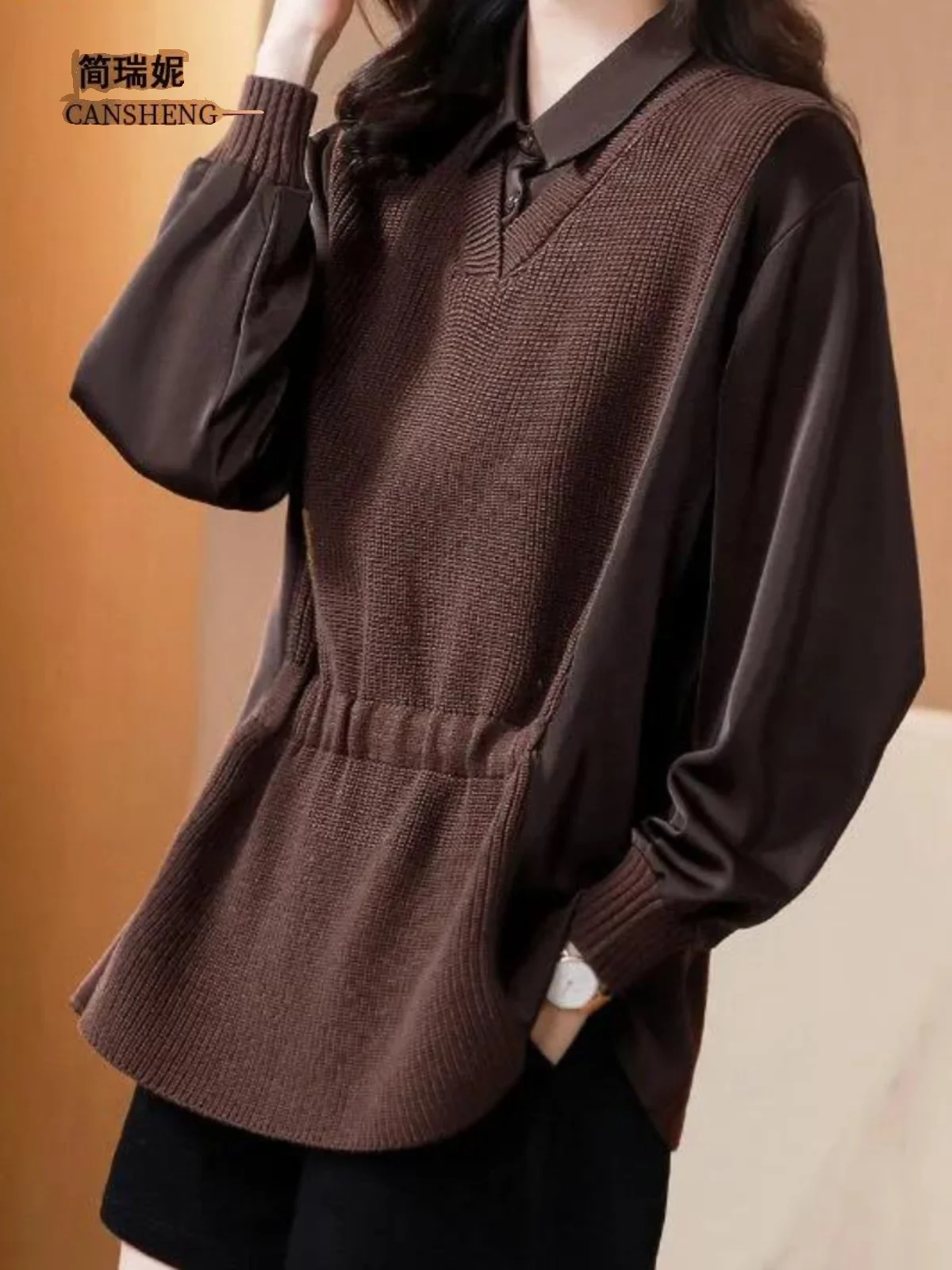 Высококачественные поддельные рубашки из двух предметов в стиле вестерн Sle Younger Ol