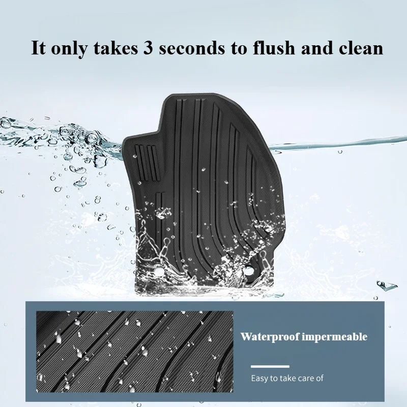 Для моделей 19-23 TOYOTA COROLLA CROSS с ручным управлением коврик из ТПЭ трансграничный