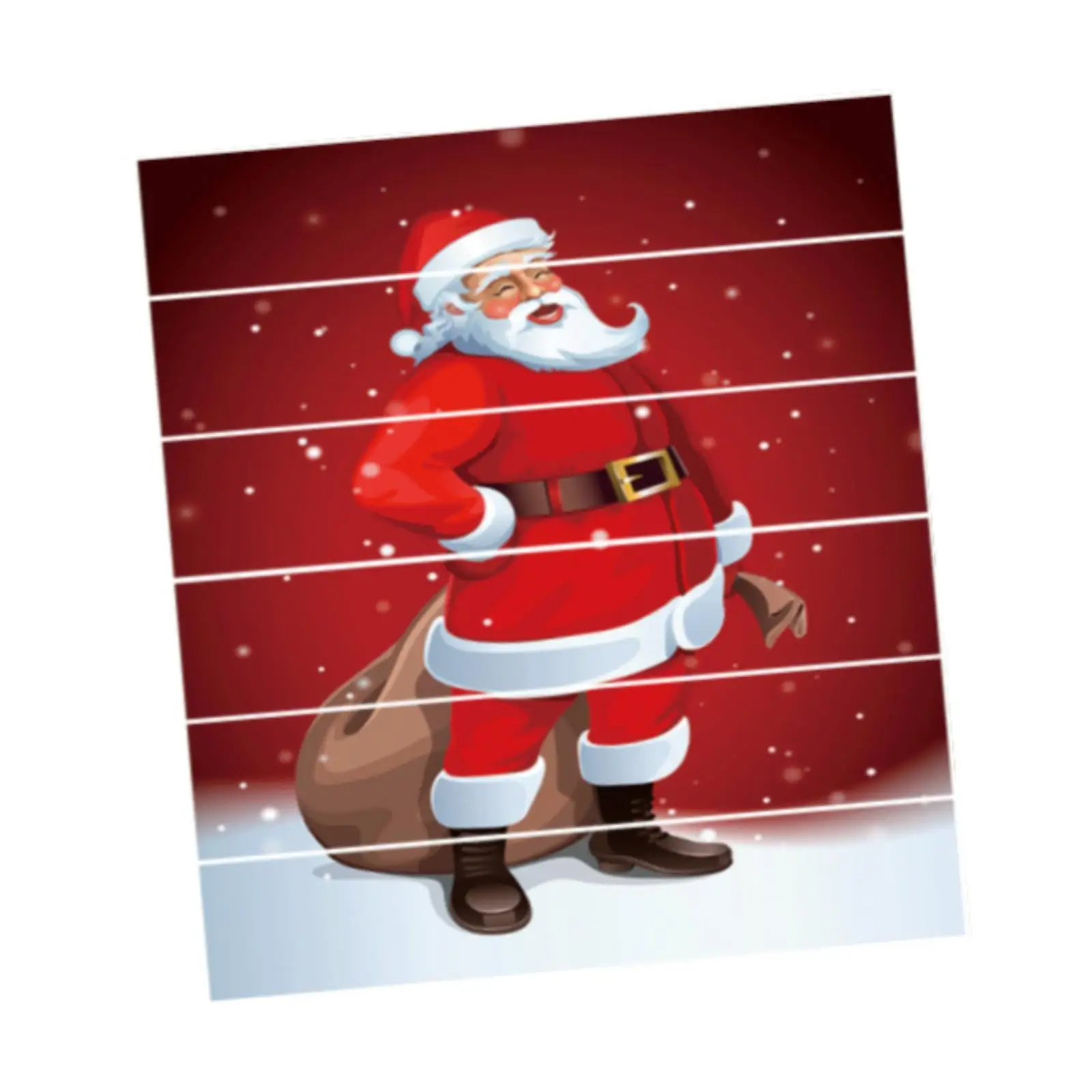 Наклейки с Санта-Клаусом для лестницы съемные универсальные принадлежности 3D