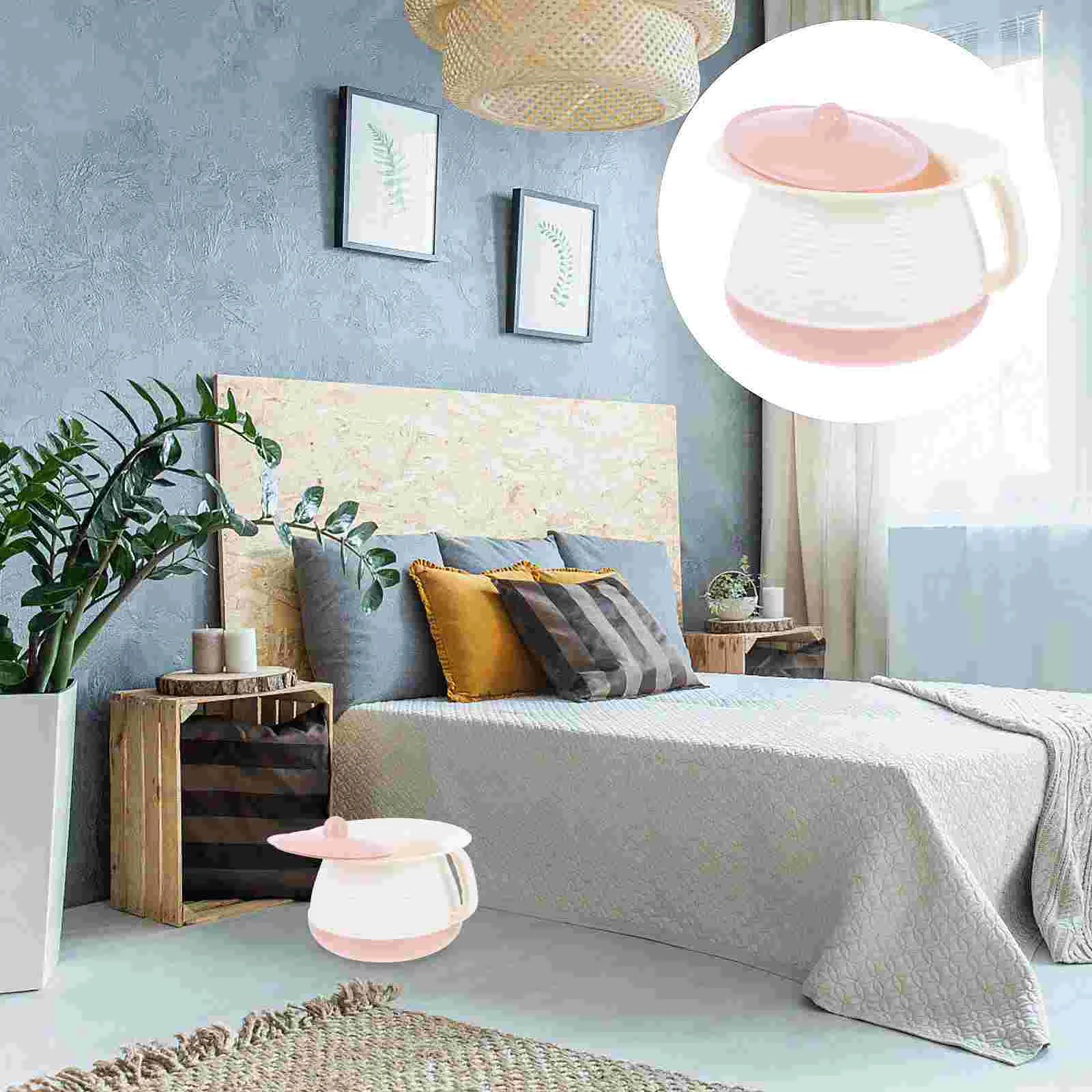 

Travel Urinals Men Unisex Potty Urinal Bedpan Portbale Chamber Pot Bedside Urine Potty Adult Bed Pan