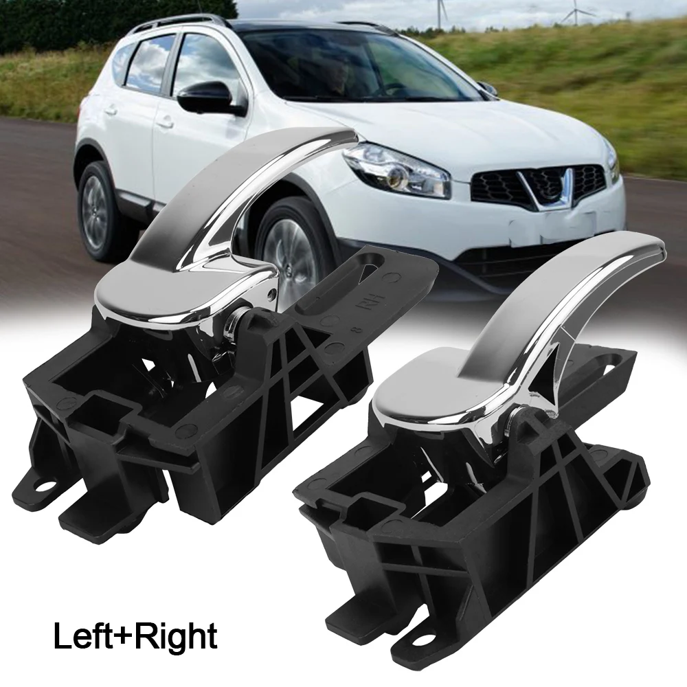 

2 pcs For Nissan Qashqai J10 2007 2008 2009 2010 2011 2012 2013 80670JD00E 80671JD00E Interior Door Handles Car Inner Handle