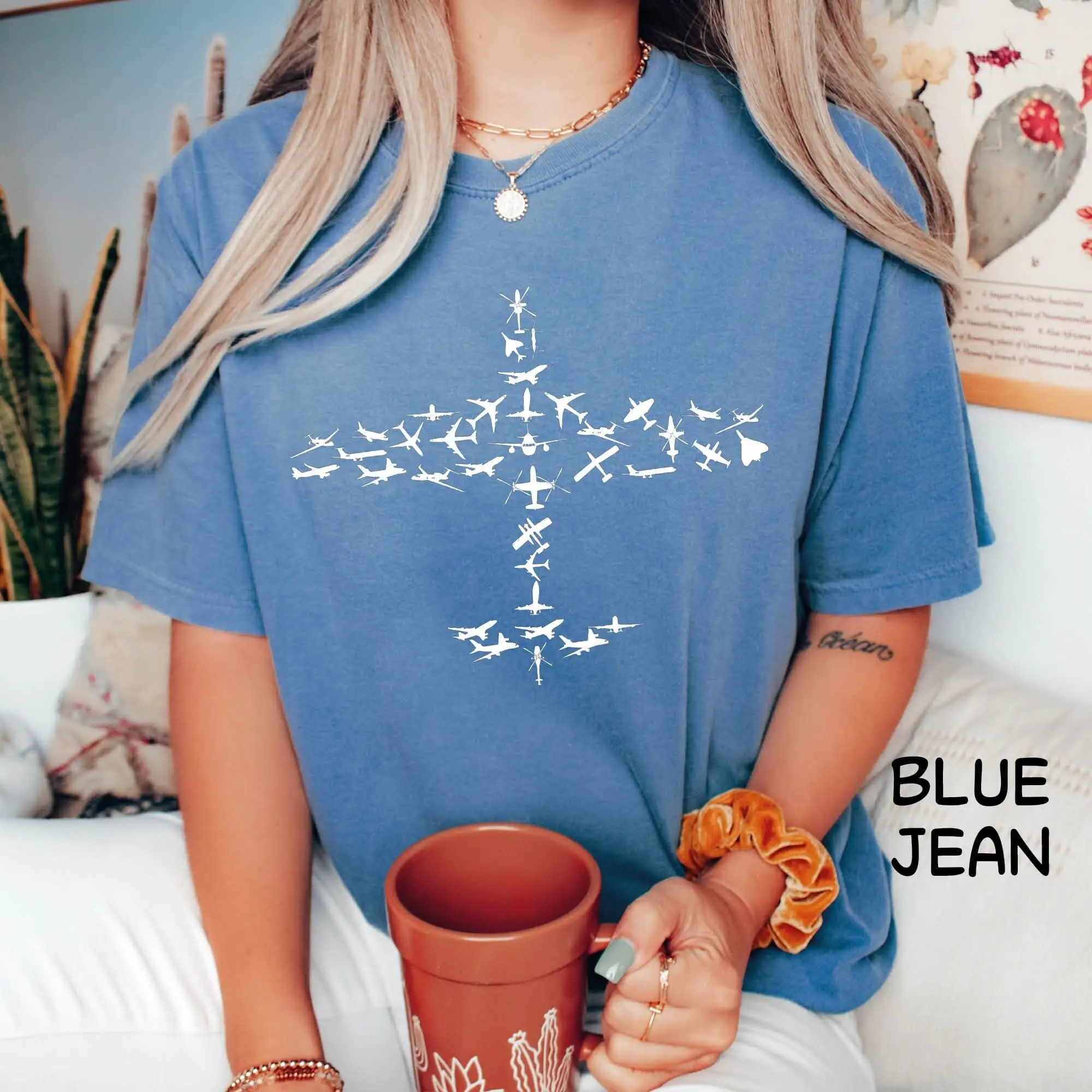 Футболка с коллажем Flight V1 0 комфортные цвета истребитель самолетов вертолетов и