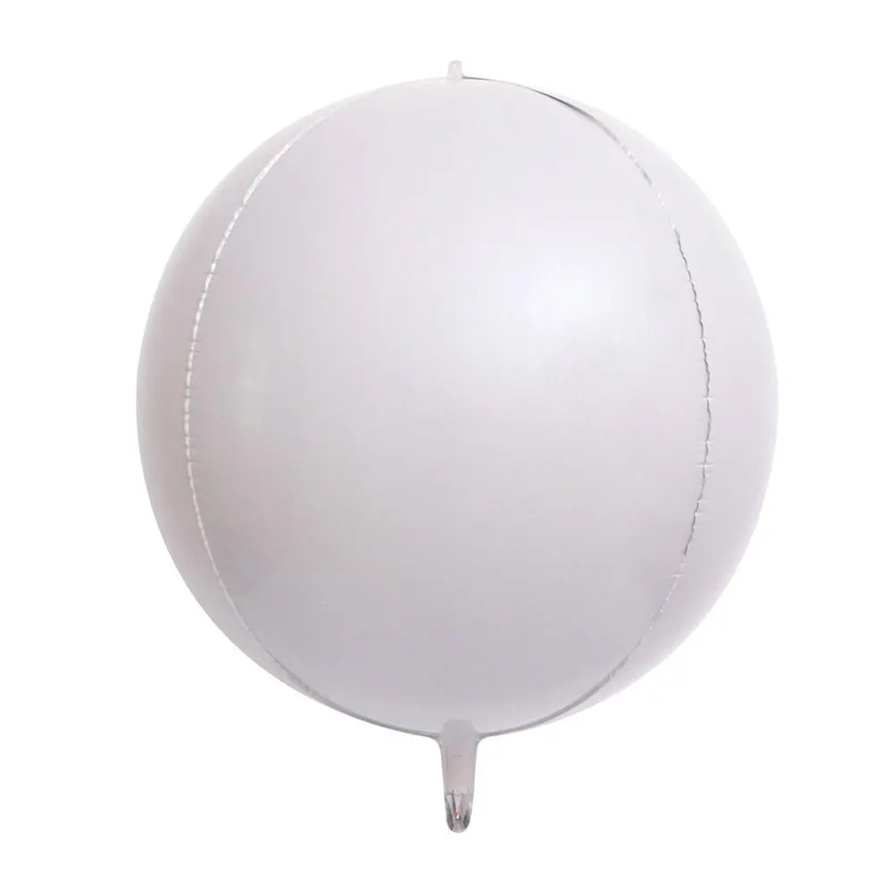 

Серебряные 4D круглые фольгированные шары MicroPlush 10 18 22 32 дюйма