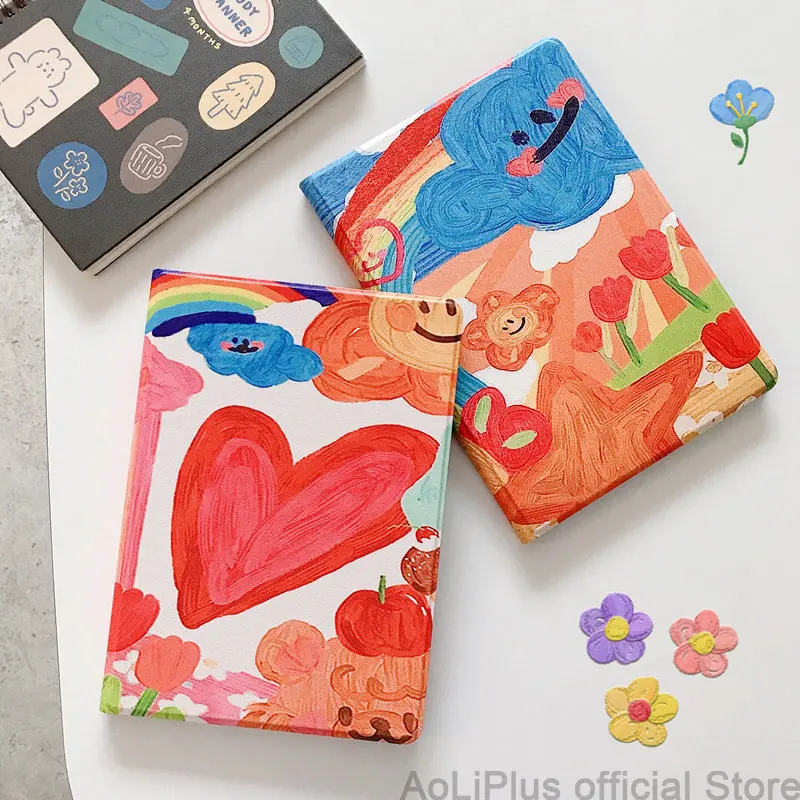 

9.7'' Auto Wake Up Magnetic Smart Flip PU Leather Case for iPad Air 1 Air 2A1567 A1474 for ipad 7th 8th generation Cover
