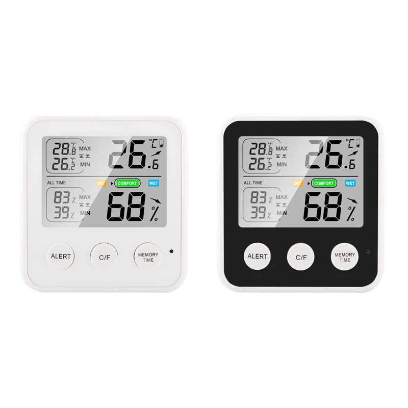 

Digital Indoor Thermometer Hygrometer Home Indoor Electronic Temperature Sensor Temperature Measuring Instrument