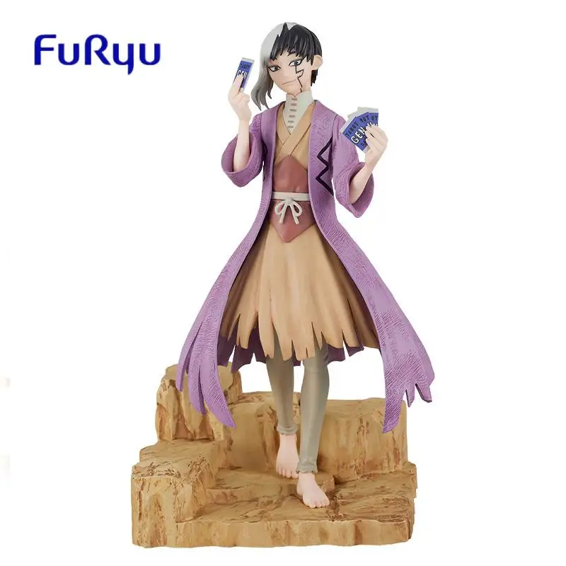 

Оригинальные фигурки FuRyu TENITOL Dr.STONE Asagiri Gen AnimeFigure, игрушечные модели
